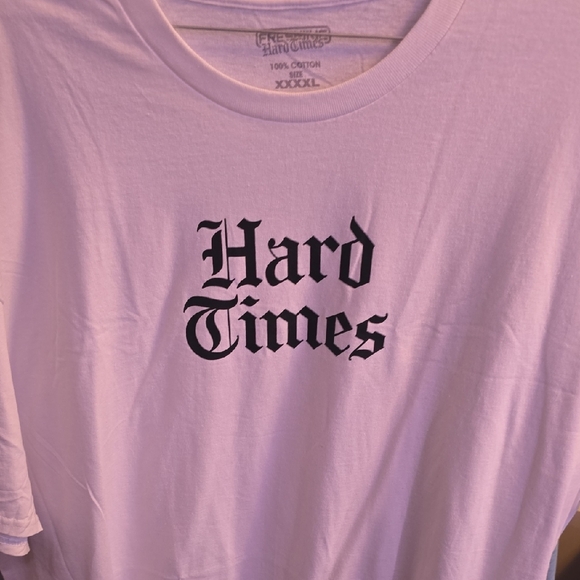 Hard Times Graphic T-Shirt - Picture 1 of 3